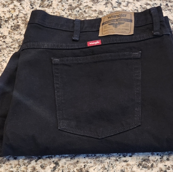 Wrangler Other - Wrangler Men's Black Jeans 48x30